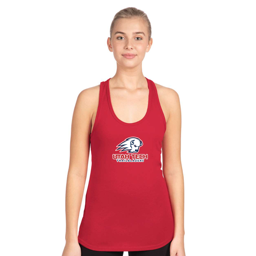 Women's Utah Tech Trailblazers Next Level Ideal Racerback Tank